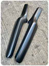 ครอบโช้คหน้าแต่ง Diabolus for C125