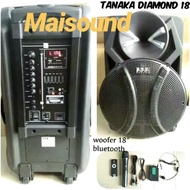 sale!! speaker aktif 18 inch portable tanaka diamond 18