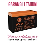 Ovo UPS Battery 12v 7.2Ah / 7Ah - UPS Battery / VRLA Dry Battery / Battery