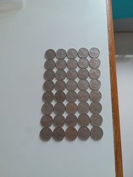 香港:前殖民地:(小一元硬幣):女皇頭:全部1979年:小皇冠:(平賣):共40個