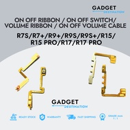 R7S/R7+/R9+/R9S/R9S+/R15/R15 PRO/R17/R17 PRO- On off / volume ribbon / side ribbon / switch ribbon- 