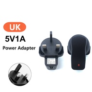 USB Charger 5V 1A Micro Wall AC to DC Charging EU US UK AU Universal Power Adapter Supply 100V-240V