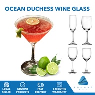 Ocean Duchess Glasses White/Red Wine, Champagne Flute, Cocktail Set of 6 Classic and Timeless Design
