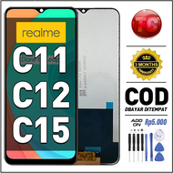 LCD Realme C11 - C15 - C12 - C15 QUALCOMM Original Fullset Glass TouchScreen Digitizer