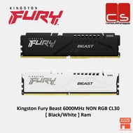 Kingston Fury Beast 6000MHz XMP NON RGB CL30 [ Black/White ] Ram