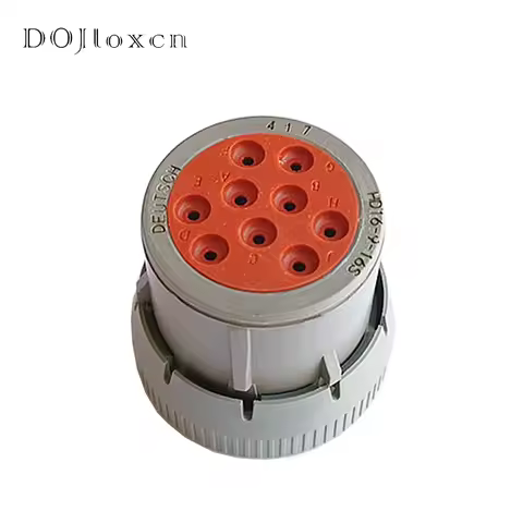 1/5/10/20/Sets 9 Pin HD16-9-16S 3163981 Original Authentic Deutsch Wiring Plug Female Waterproof Gra