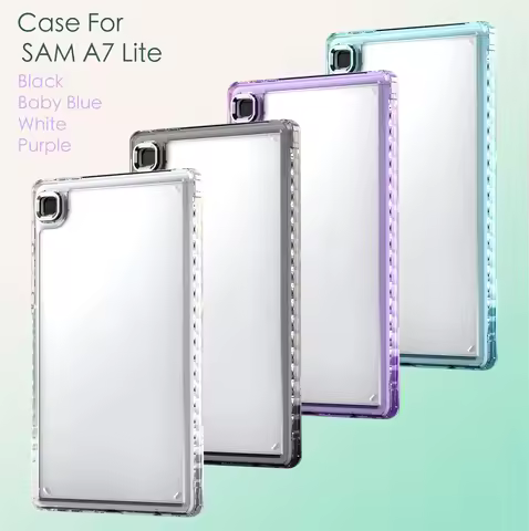 Acrylic Transparent Case For Samsung Galaxy Tab A11 A9 Plus 11 A11 A9 8.7 A8 A7 A7 Lite S9 Plus S9 F