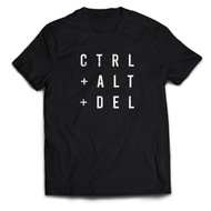 Minimalist Men's t-shirt CTRL ALT DEL Adult Unisex Tops Ranberry Graphic t-shirt