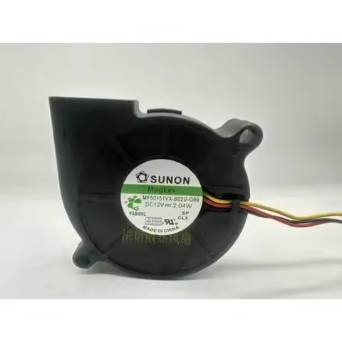 New CPU Cooler Fan for SUNON MF50151VX-B02U-G99 12V 2.04W 5cm Projector Turbofan Small Fan 50*50*15M