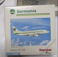 Herpa Germania Boeing 737-300 模型飛機