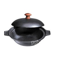 HY-$ XAS1Wholesale Iron Emperor Wide-Style Claypot Rice Pot Cast Iron Casserole Thickened Pig Iron Pot Braised Chicken I