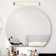 Aescraft 3mm Plain Half Round Mirror – Half Round Glass Mirror