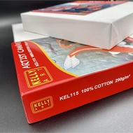 12x12 in. KELLY ART PRO ARTIST GALLERY WRAP STRETCHED CANVAS (3D Canvas / BOX CANVAS) 1.5 in. THICK