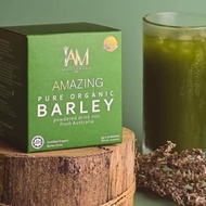 Pure Organic Barley Juice (1BOX/10 Powder Sachets) For GOITER Fights Cancer, Viruses | Diabetes Original Food Supplement