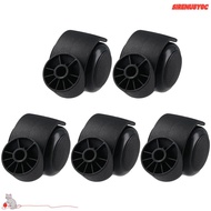 SIRENU8Y0C 5PCS Caster Wheels, 2 Inch Furniture Accessories Furniture Casters, Stemless Heavy Duty C