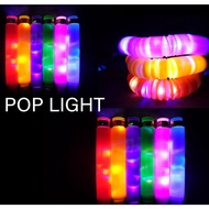 Pop Light Grosir Pop light Led 6 pcs / 1 box mainan viral Pop tubes pipes