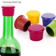 factoryoutlet2.sg Silicone Wine Beer Cover Bottle Stopper Cap Beverage Home Kitchen Bar Tools Hot