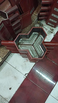 Cetakan paving 3 Berlian variasi V Merk Rajawali