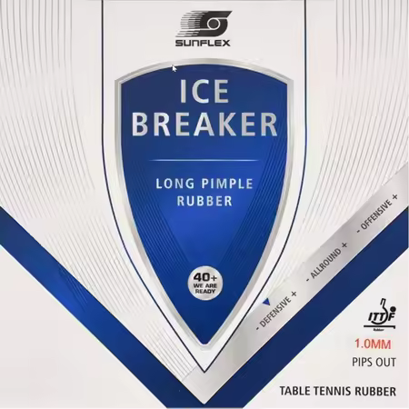 SUNFLEX Ice Breaker table tennis rubber