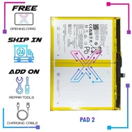 Battery BLT007 Compatible For Oppo Pad 2 - X22N2 (9510 mAh)