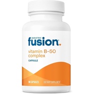 Bariatric Fusion Vitamin B-50 Complex | Vegan B Complex Vitamins for Women and Men | Easy to Swallow