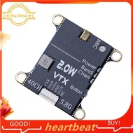 [Hot-Sale] 2W 5.8G VTX 40CH 2-6S FPV Video Transmission Adjustable Power 25/400/800/1.5W/2.0W/0 MW f
