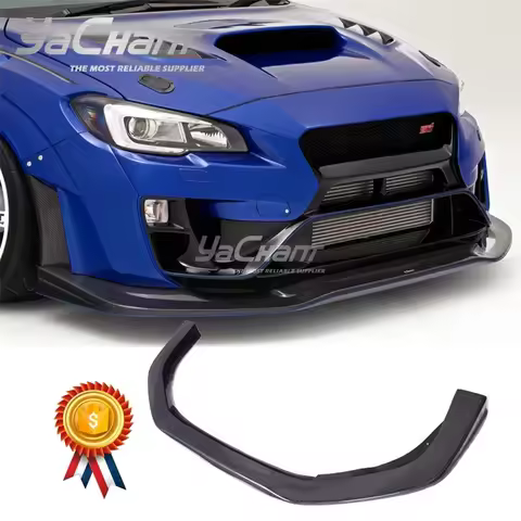 FRP CF Front Lip Fit For 2015-2019 Subaru Impreza VA WRX S4 & WRX STI