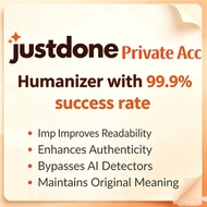 Justdone Ai | Unlimtied Humanize Ai | Bypass Ai Tool v3