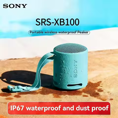 SONY SRS-XB100 Wireless Bluetooth Speaker Subwoofer Portable Waterproof Super Long Battery Outdoor S
