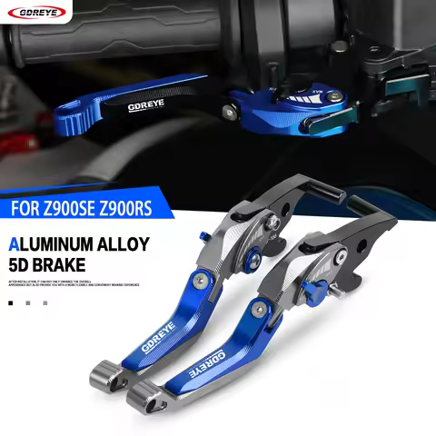 For Kawasaki Z900SE Z900RS 2022-2024 NEW 5D Brake Clutch Lever z900se z900rs Aluminum CNC Foldable E