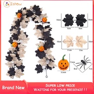 ISHOWMAL❤️ Halloween artificial foliage  for leaf decoration, wall-mounted foliage  for leaf