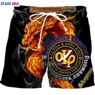 2025 Akp Alpha Kappa Rho Full Sublimation Fratshirt Skeptron Shorts 3d Shorts Summer Shorts