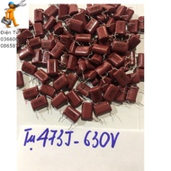 10 Capacitors 473J/630V(Equivalent to 0.047uf/630V)