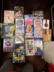 全新 Figure 夾公仔 台主適合 一番賞 初音 雷姆 鬼滅 我推的孩子 索尼子 福音戰士 拉姆 龍珠 marvel figures