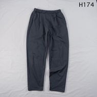 H174 Uniqlo Women's Sports Pants Second Hand Gray Size M Waist 24-28 Length 35 Hips 40 Crotch 11 Leg