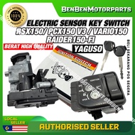 IGNITION KEY SWITCH MAIN SUIS SET FOR RSX150 / PCX150 V3 / VARIO150 / SUZUKI RAIDER150 YAGUSO HIGH Q