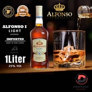 DP Alfonso I Light Alcohol Imported Spirit Drink 1L Product of Spain