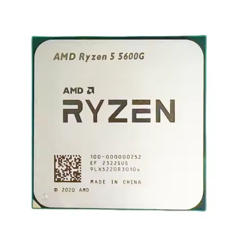 AMD Ryzen 5 5600G R5 5600G 6 Core 12 Thread APU with Radeon Vega 7 Graphics 3.9GHz Base Up to 4.4GHz