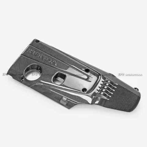 For Carbon Fiber Engine Cover for Honda Civic Type R FK8 (2017-2021) - Direct Fit OEM Style