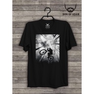 DTG BIKER SCREEN PRINTING T-SHIRT