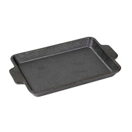 "CAPTAIN STAG Cast Iron Grill Plate Set for B6 & B5 Smart Grills - Versatile Cooking Solutions"