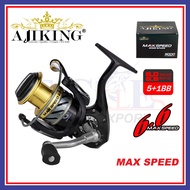 Ajiking Max Speed 2000 - 6000 Spinning High Speed Fishing Reel