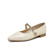 BASTO Womens Mary Jane Flat Shoes รองเท้าแมรี่เจน รองเท้าส้นแบน รองเท้าบัลเล่ต์ M1581