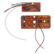 Hl Papan PCB Transmitter Receiver 4CH 27MHz Untuk Mobil RC