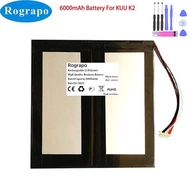 ✡ Ba 7.6V 6000Mah Laptop Battery Para Sa KUU K2 Notebook 14.1Inch Tablet PC Accumulator Na