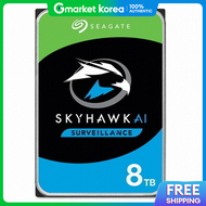 Seagate | ฮารดดสก SEAGATE SKYHAWK 8TB รน ST8000VX010 (3.5 นว/ SATA3/ 7200 รอบตอนาท/ 256MB)