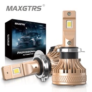 MAXGTRS 2Pcs H7 LED Headlights H4 9003 HB2 LED Bulb H8 H11 9005 9006 HB3 HB4 9012 LED Fog Lights Super Bright Automotive Headlamp 12V