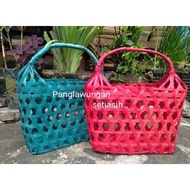Woven bamboo bag dl color 30+3017