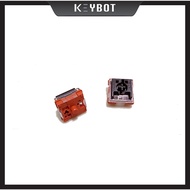 Limited edition orange base Keychron low profile optical switch
