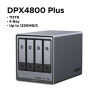 UGREEN NASync DXP4800 Plus 4-Bay Desktop NAS Intel Pentium Gold 8505 5-Core CPU 8GB DDR5 RAM 128G SS